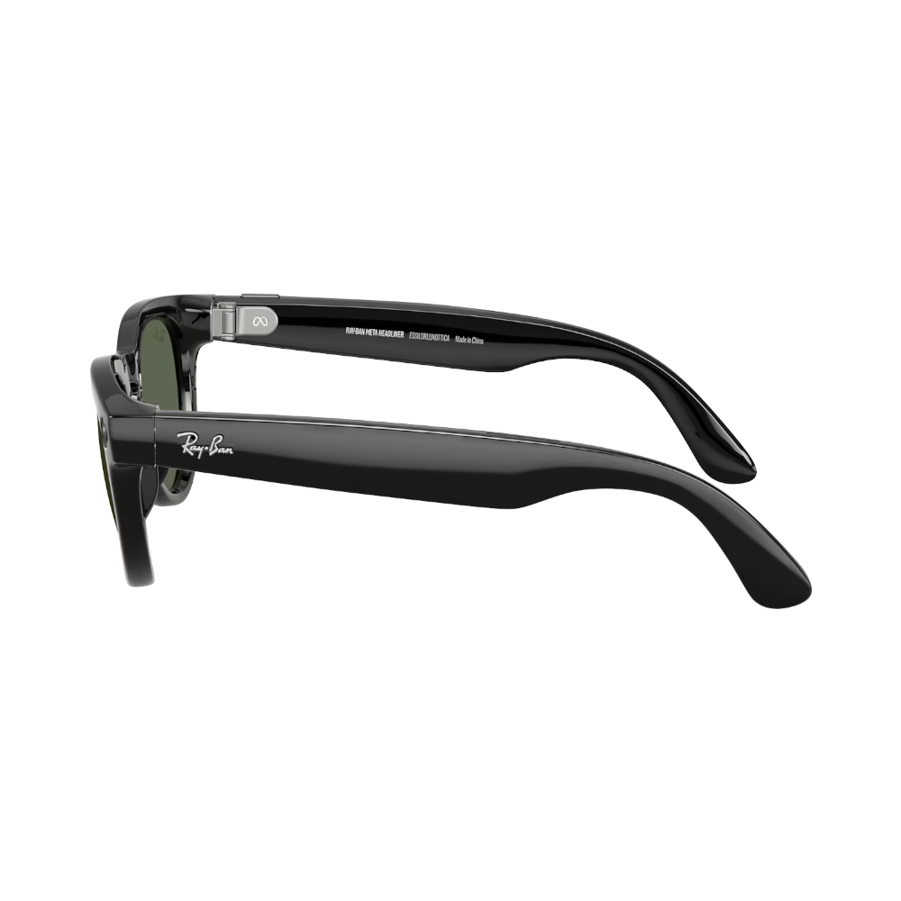 Ray-Ban Meta HEADLINER  0RW4013 noir brillant / vert S