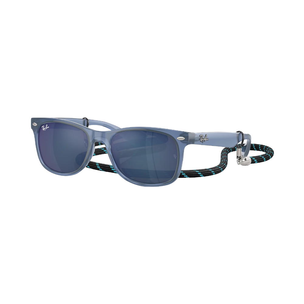 Ray-Ban JUNIOR NEW WAYFARER RJ9052S opalblau / blau XS