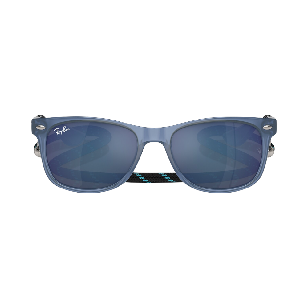 Ray-Ban JUNIOR NEW WAYFARER RJ9052S opalblau / blau XS