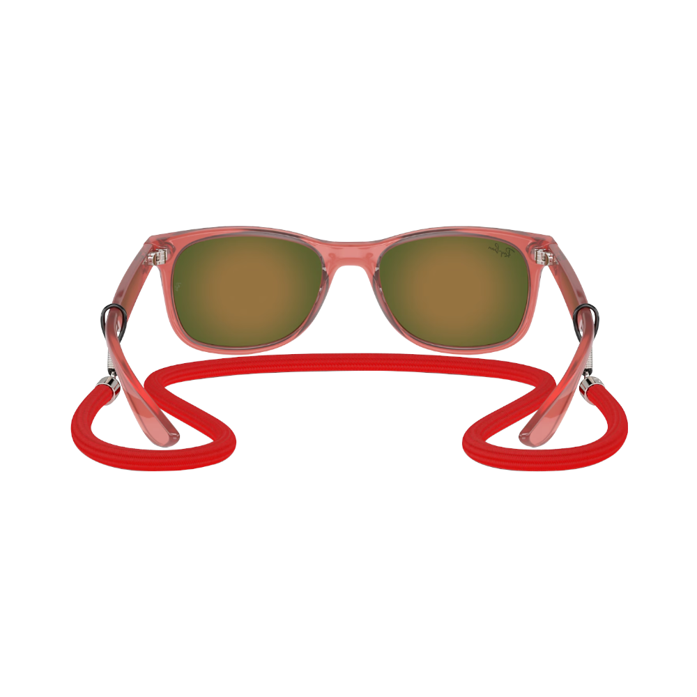 Ray-Ban JUNIOR NEW WAYFARER RJ9052S opal red / orange XS