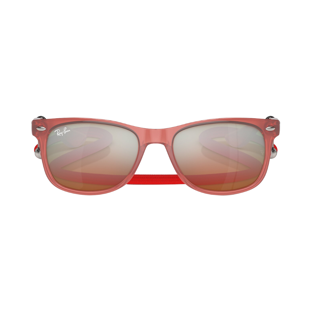 Ray-Ban JUNIOR NEW WAYFARER RJ9052S opal red / orange XS