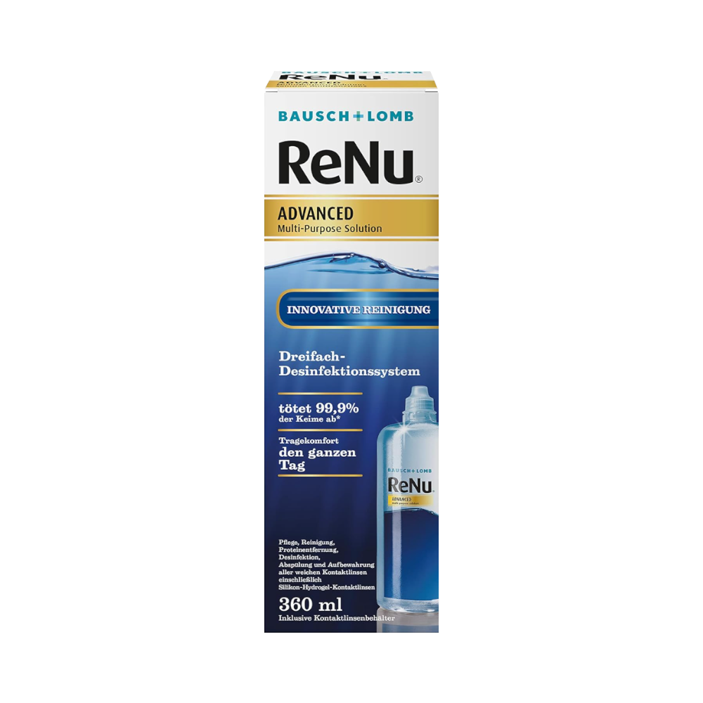ReNu Advanced - 360ml + étui pour lentilles