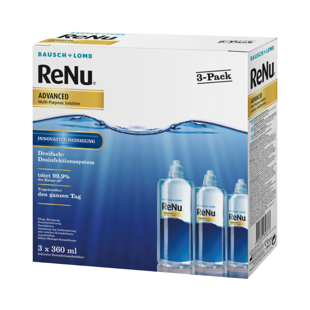 ReNu Advanced - 3x360ml + portalenti