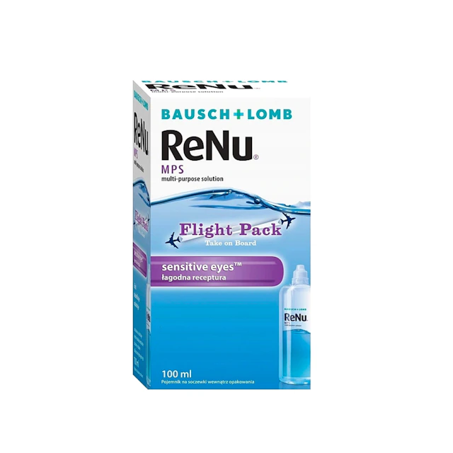ReNu MPS Sensitive Eyes Flight Pack - 100ml