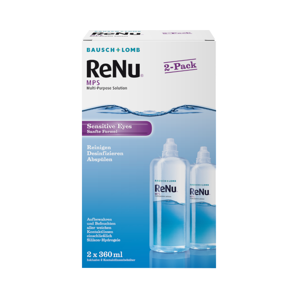 Bausch+Lomb ReNu MPS Sensitive - 2 x 360ml 7391899858227