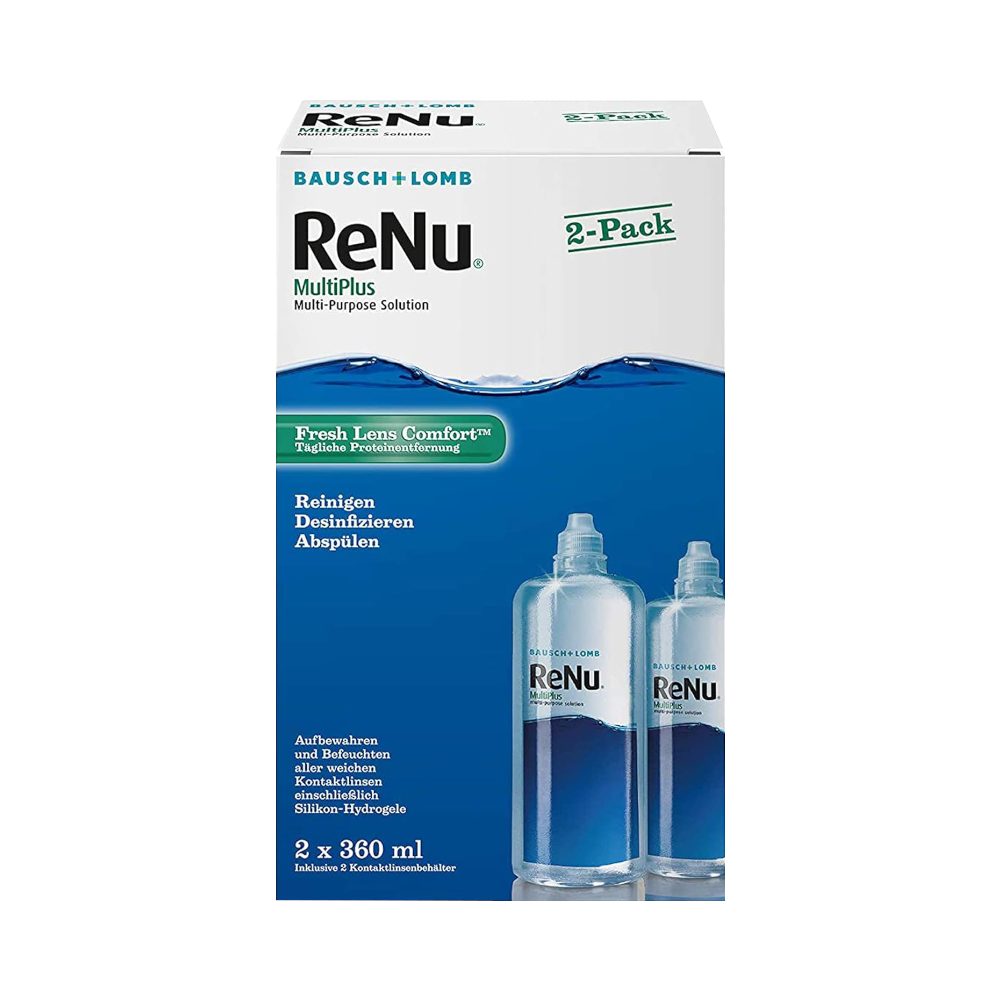 Bausch+Lomb ReNu MultiPlus Twinbox - 2 x 360ml 7391899849782