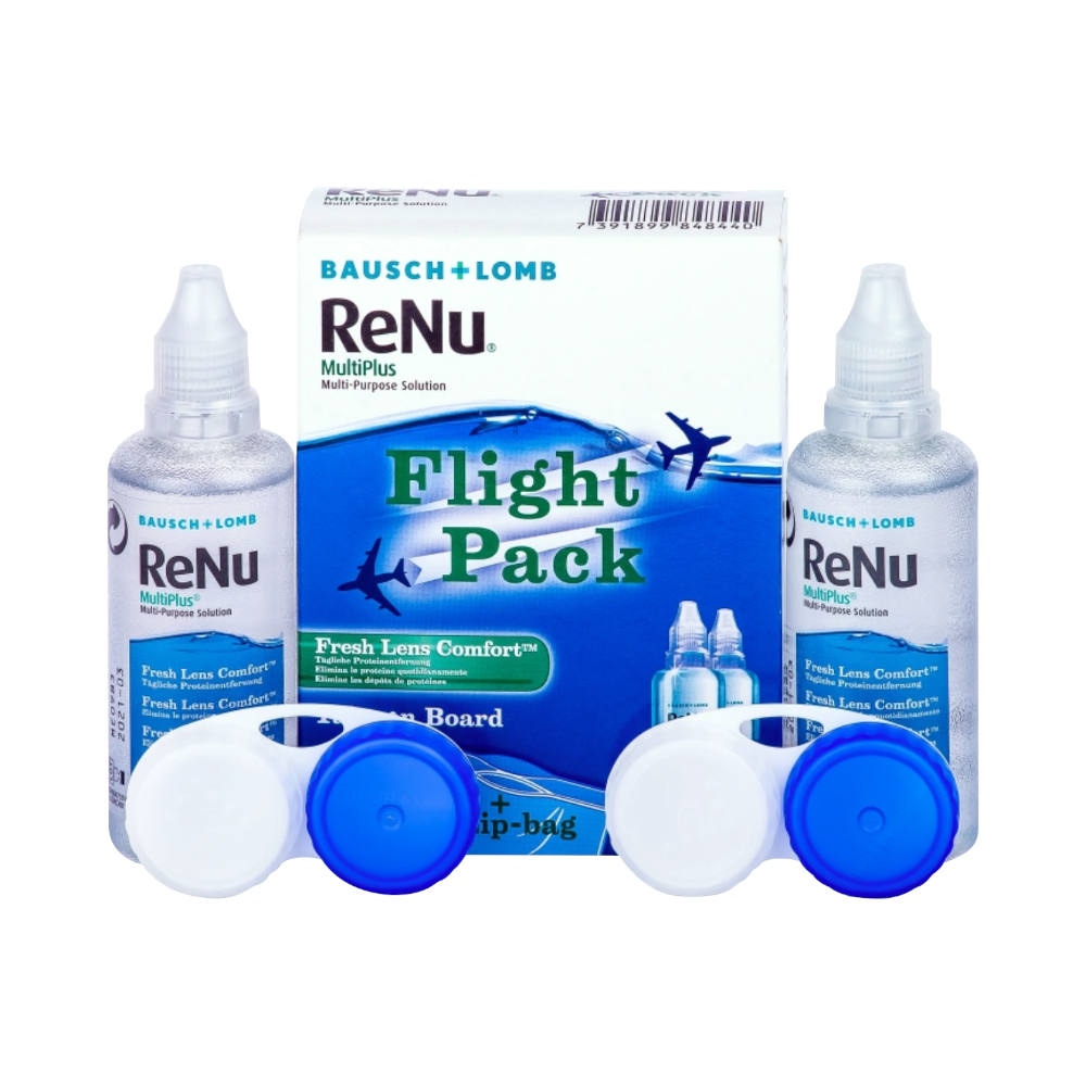ReNu MultiPlus Flight Pack 2x60ml