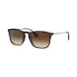 Ray-Ban Chris RB4187 - 856-13 Rubber Havana 54-18
