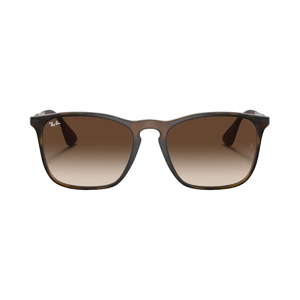 Ray-Ban Chris RB4187 - 856-13 Rubber Havana 54-18