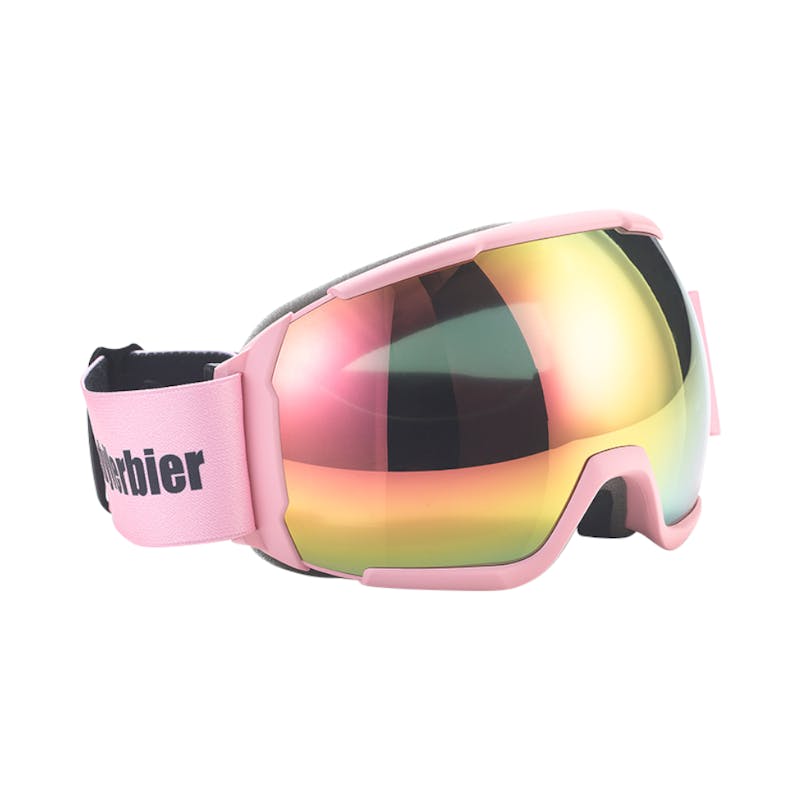 LENSVISION -#SpeedyVerbier POL - matt pink with silver-pink mirror