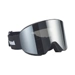 LENSVISION - #GlossyGstaad - matt black with silver mirror