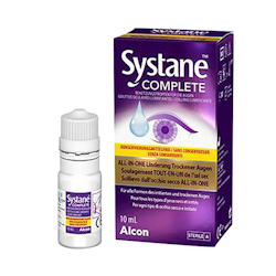 Le produit Systane Complete PF Gouttes oculaires lubrifiantes 10ml est valable chez mrlens