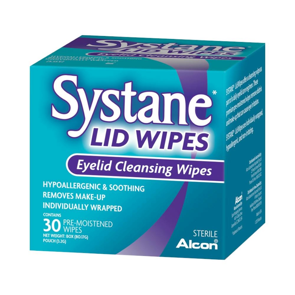 SYSTANE Lid Wipes 30 pièces front