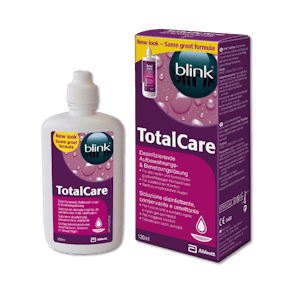 blink TotalCare soluzione di conservazione - 120ml + portalenti