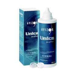 Le produit Unica Sensitive - 350ml + étui pour lentilles est valable chez mrlens