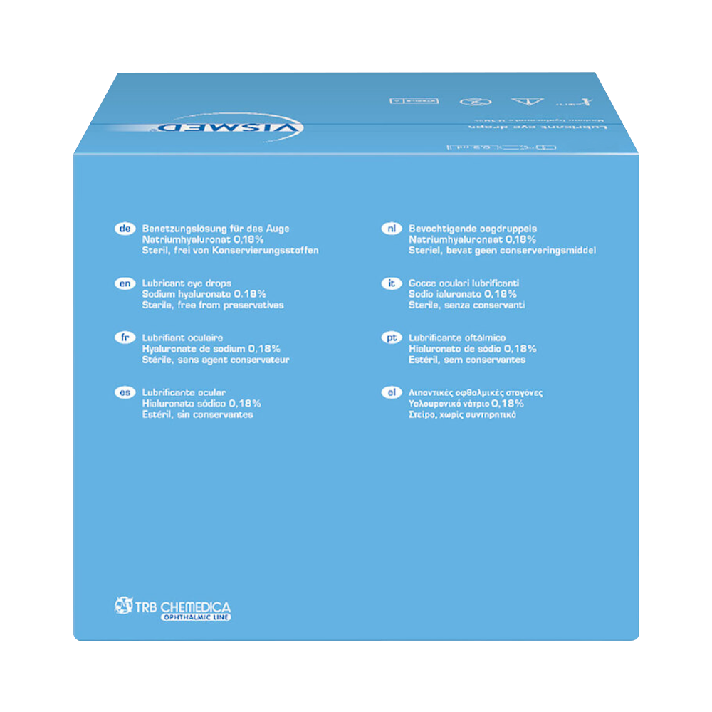 VISMED Augentropfen 0.18% - 20x0.3ml Ampullen