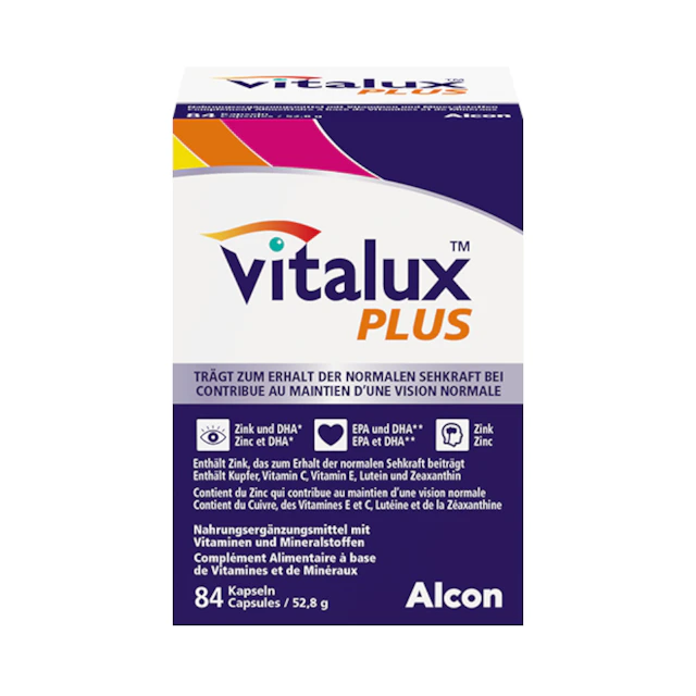 Vitalux PLUS 84 capsules