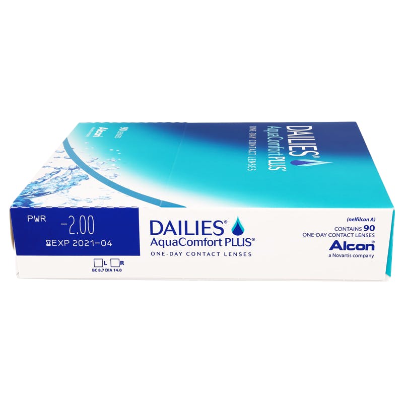 Dailies Aquacomfort Plus - 90 lentilles journalières