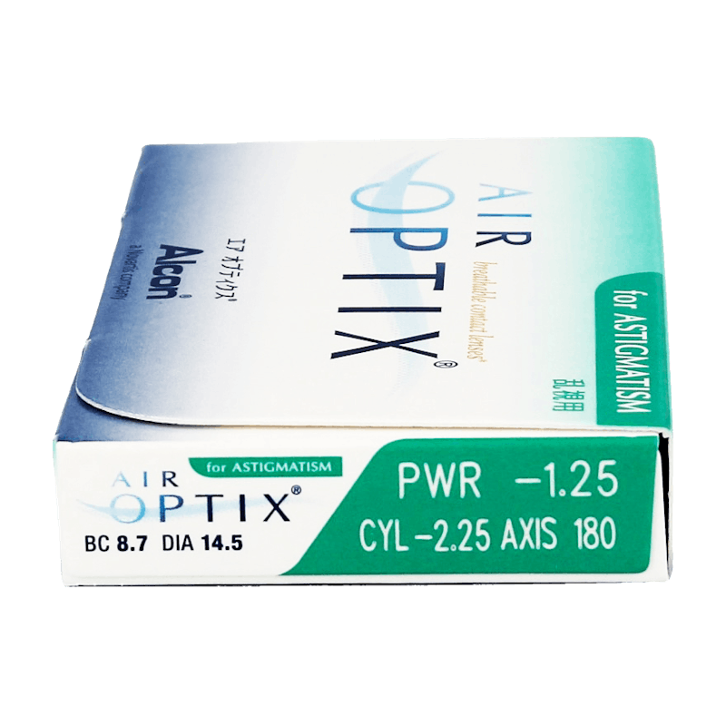 Air Optix Plus HydraGlyde for Astigmatism - 3 monthly lenses