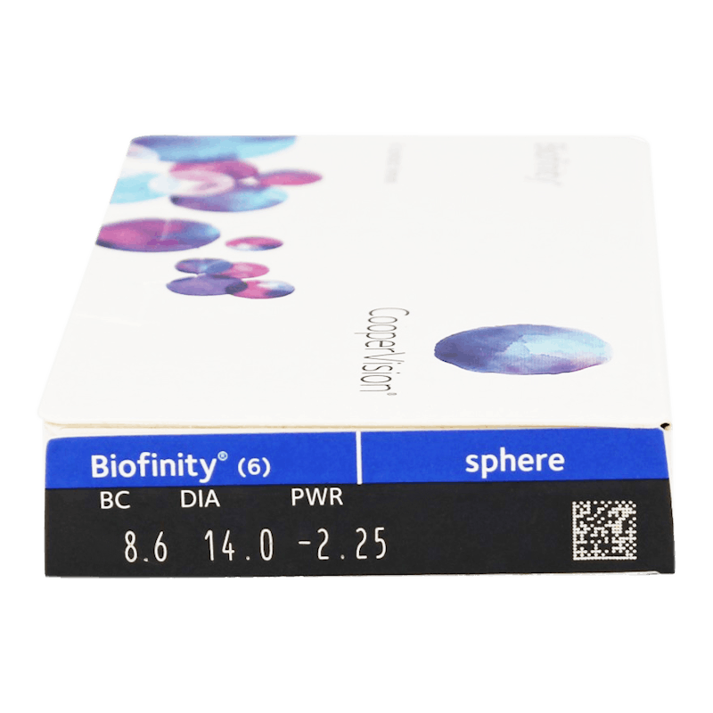 Biofinity - 6 monthly lenses