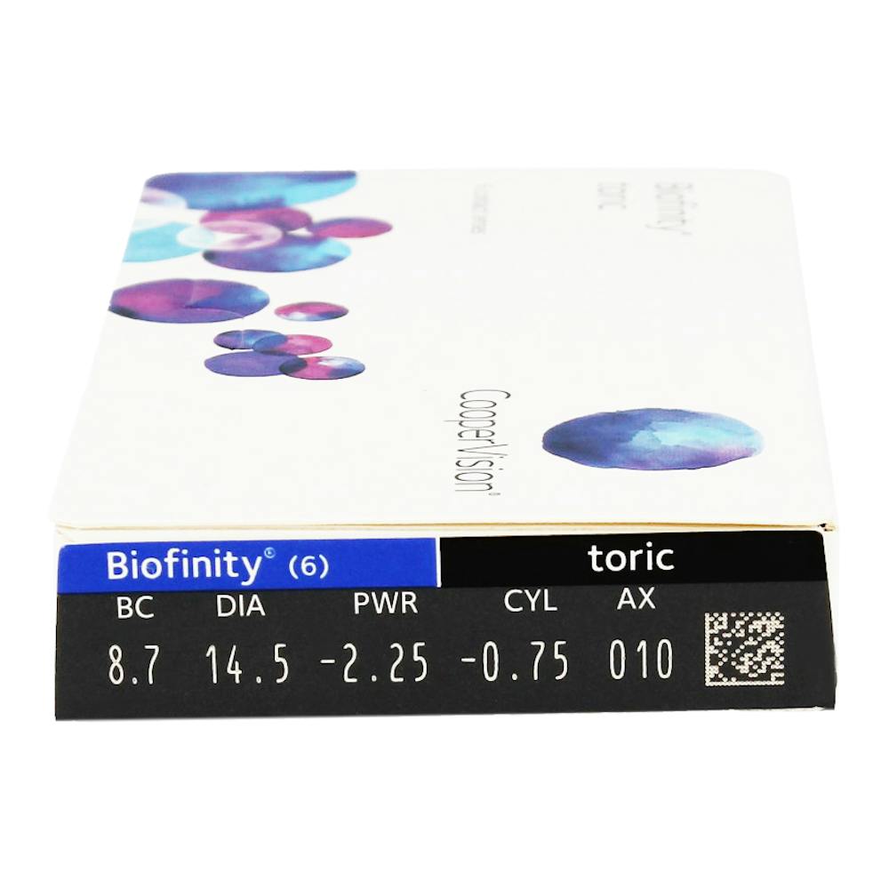 Biofinity Toric 6 parameters