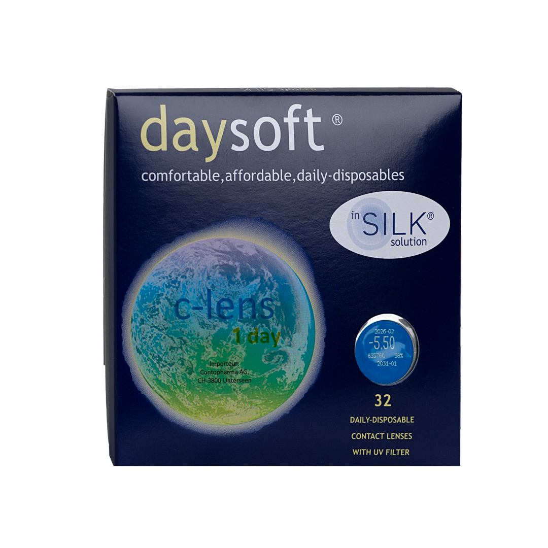 c-lens 1 day UV silk 32