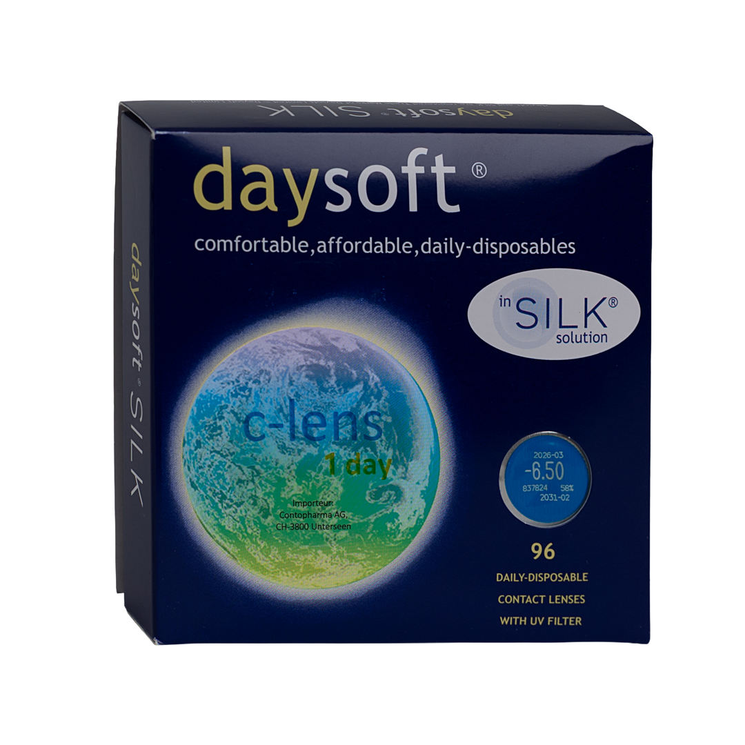 c-lens 1 day UV silk 96