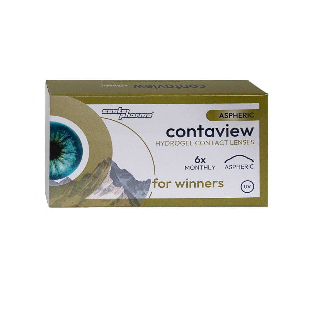 Contaview aspheric UV - 6 Monatslinsen