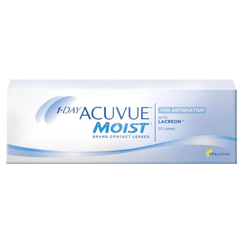 1-Day Acuvue Moist for Astigmatism - 5 Tageslinsen