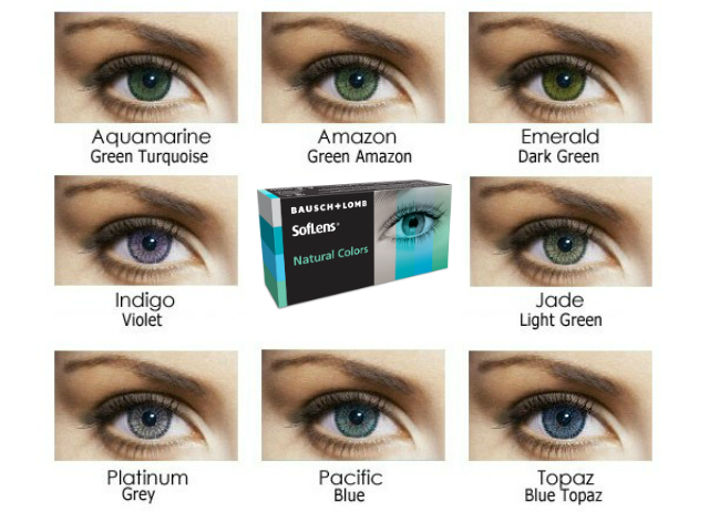 SofLens Natural Colors - 2 Farblinsen