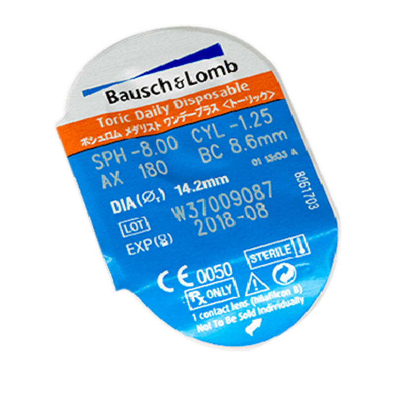 SofLens Daily disposable for Astigmatism - 30 lentilles journalières
