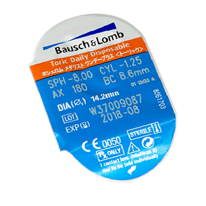SofLens daily disposable for Astigmatism - 30 Linsen
