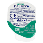 Dailies AquaComfort Plus Toric - 90 daily lenses