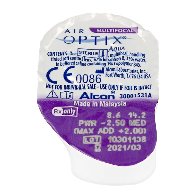 Air Optix AQUA Multifocal - 6 monthly lenses