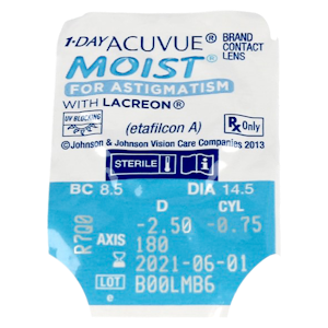 1-Day Acuvue Moist for Astigmatism 30
