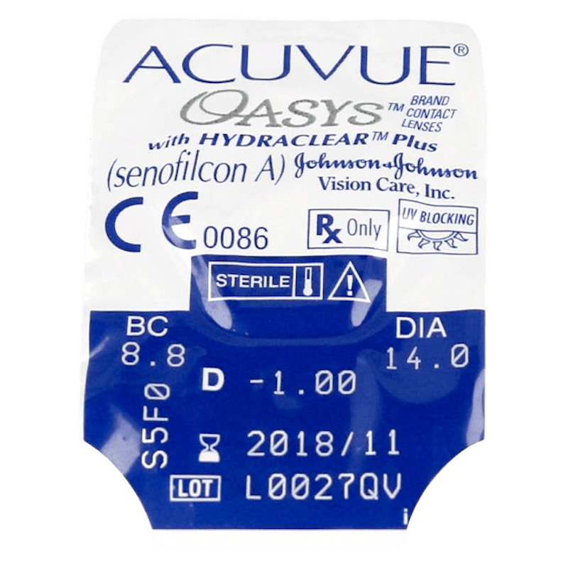 Acuvue Oasys - 12 Lentilles