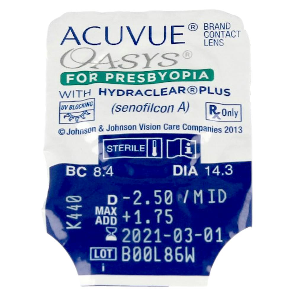 Acuvue Oasys for Presbyopia 6 blister
