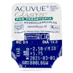 Acuvue Oasys for Presbyopia - 6 contact lenses