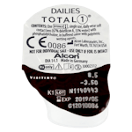 Dailies Total 1 - 90 lentilles journalières