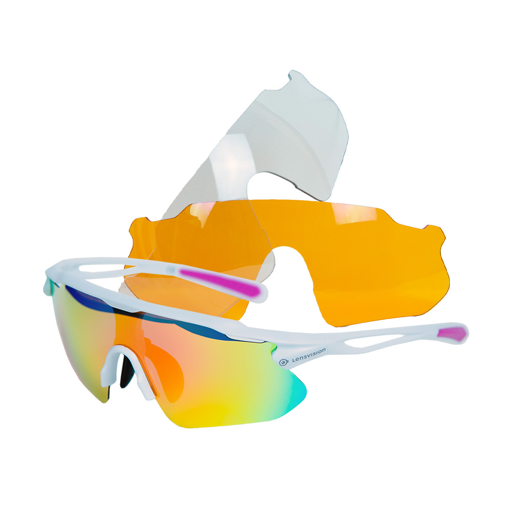 LENSVISION - #SteepyBernina - weiss/pink